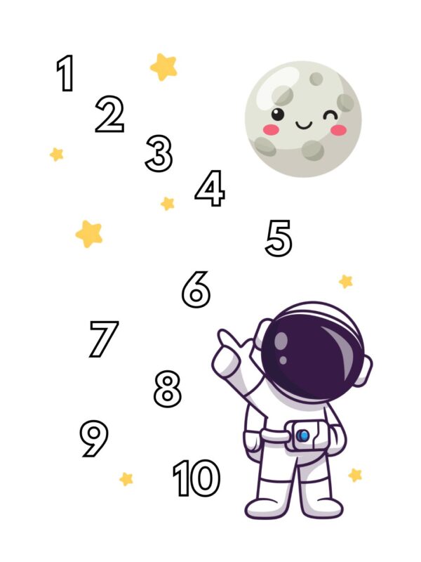 Contando com o Astronauta